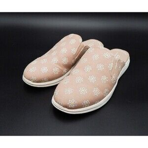 Clarks Women’s Cloudstepper Breeze Shore Tan Slip-On Mules Sneaker Shoes 10M